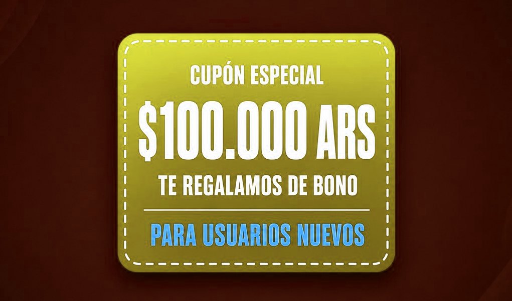 Cupón especial: $100.000 de regalo para usuarios nuevos